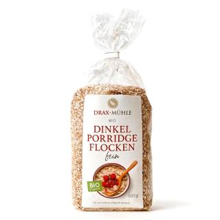 Bio Dinkel-Porridgeflocken fein * 500 g