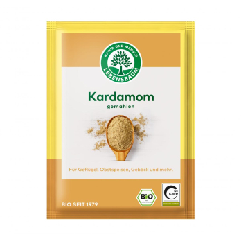 Kardamon, gemahlen