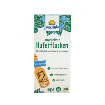 Haferflocken angekeimt