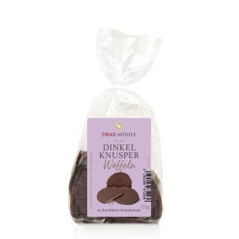 Dinkel Zartbitter Knusperwaffeln * 150 g