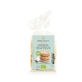 Bio Dinkelwaffeln Kokos gefüllt * 150 g